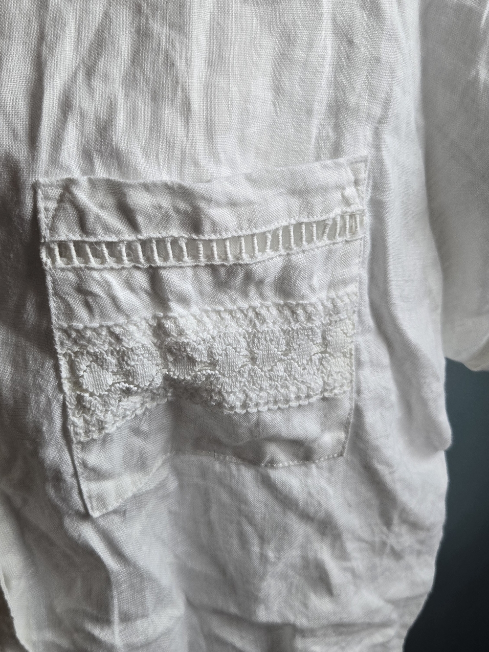 Joie Button-Up Linen Top - Picture 2 of 5